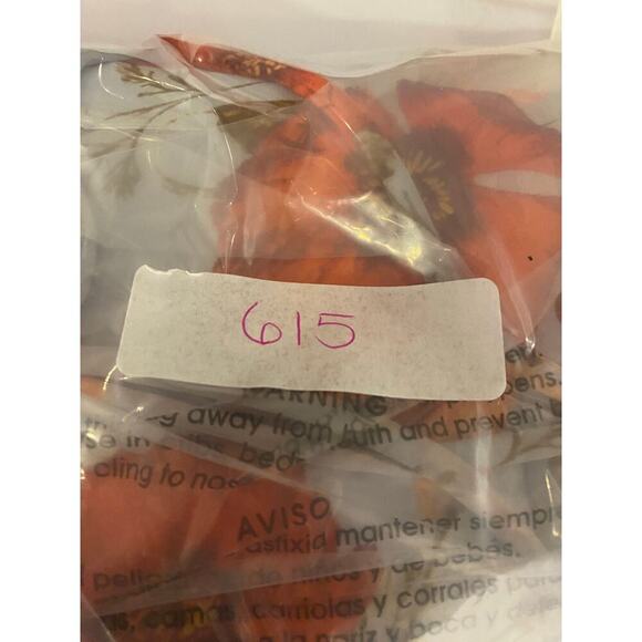 Lulus Long Sleeve Wrap Dress Orange Floral Fall Short Dress Ruffles Fairy XL - Picture 16 of 16